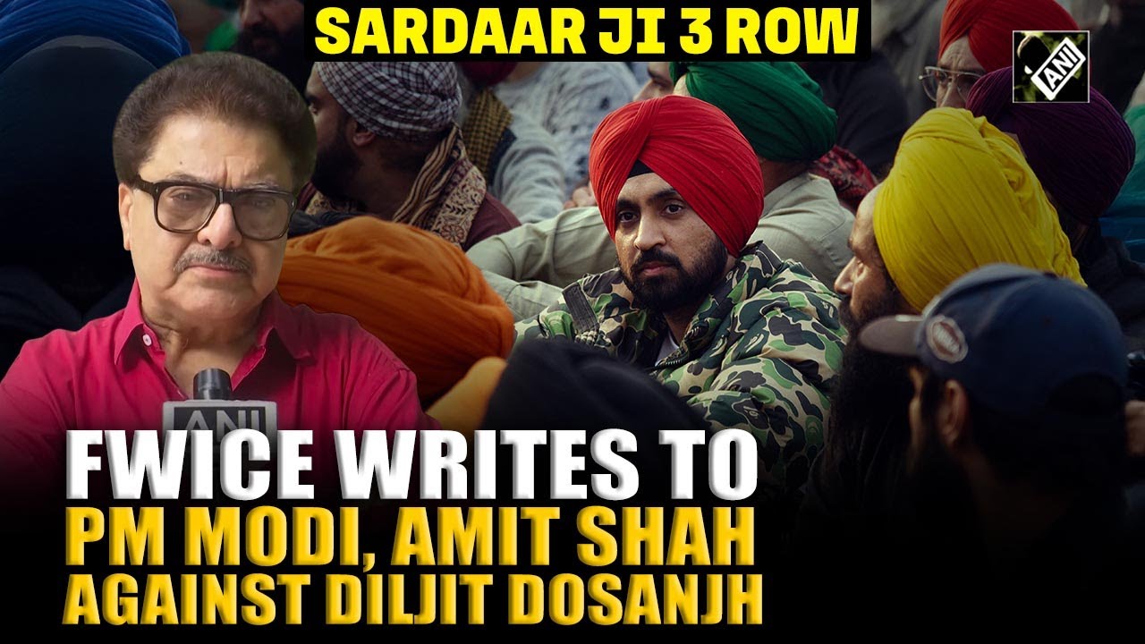 “He is security threat…” FWICE urges PM Modi, HM Shah to act against Diljit Dosanjh's 'Sardaar Ji 3'