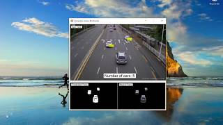 Counting And Following Cars In A Traffic Video