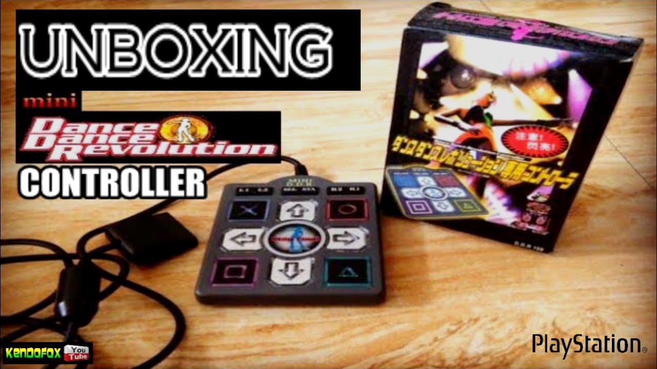 Playstation Mini Dance Dance Revolution Controller Unboxing/Gameplay