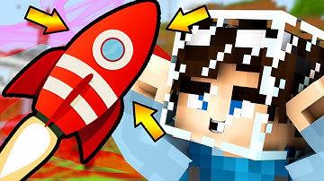 HOW TO FLY TO THE MOON IN MINECRAFT  (Minecraft One Command Block)
