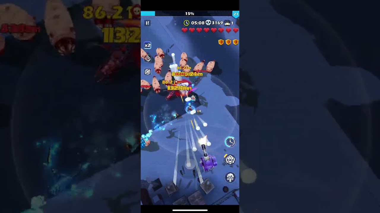 Zombie Waves Stage 83 - 2x speed