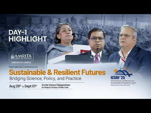 ICSRF’25 Day 1 | Amrita Vishwa Vidyapeetham