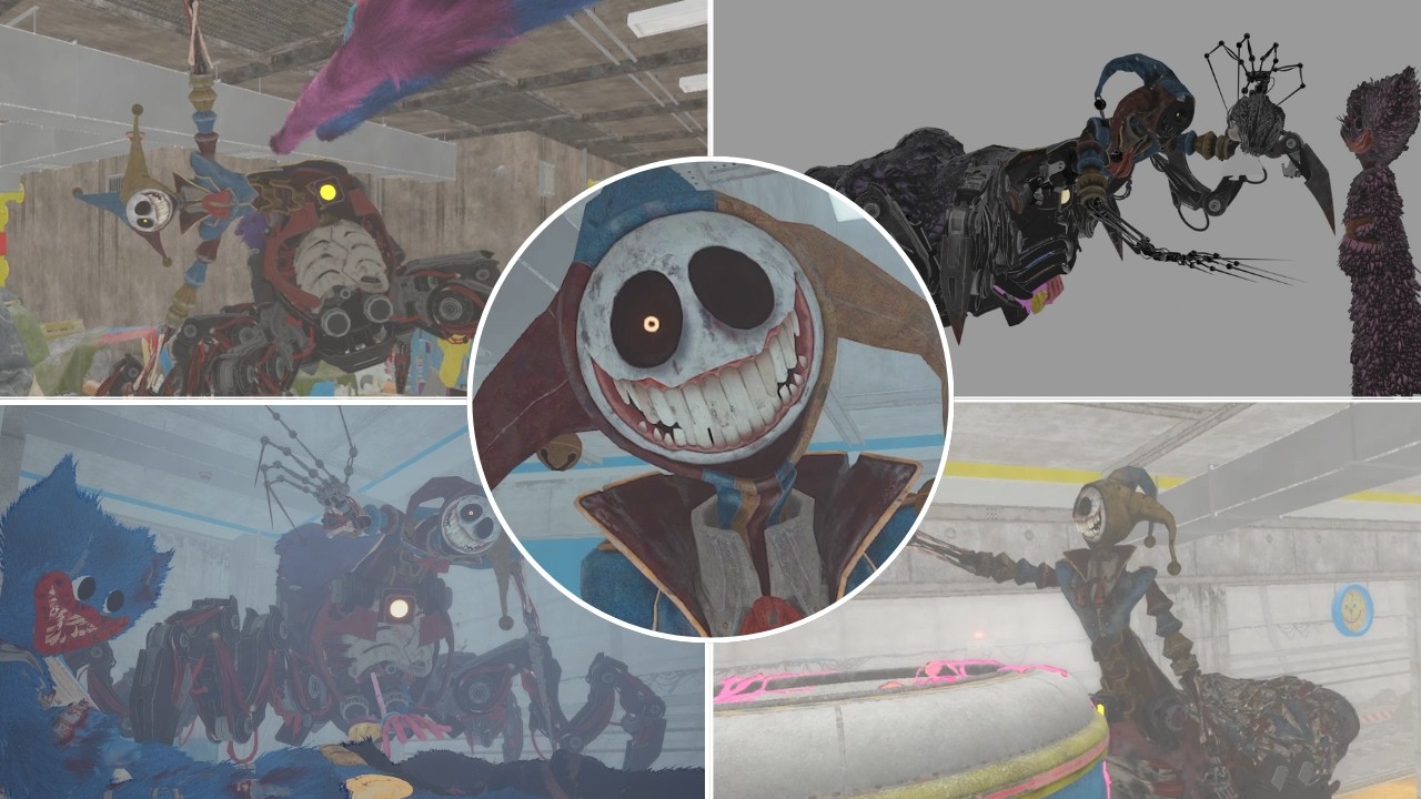 Poppy Playtime ALL PROTOTYPE Behind the Scenes (Chapter 2-5)