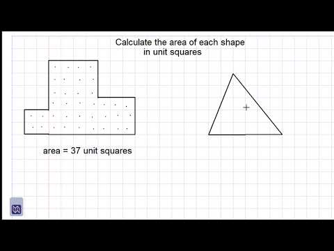 Video: Kaip rasti figūros plotą kvadratiniais vienetais?
