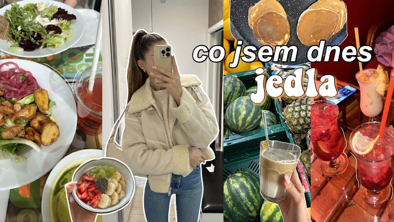 REÁLNÉ CO JSEM DNES JEDLA (i nejedla 😝) | Amy's World