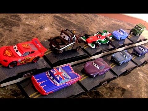 RIP CLUTCHGONESKI Roman Pedalski Autos Disney Cars 1:55 Mattel diecast App Store 