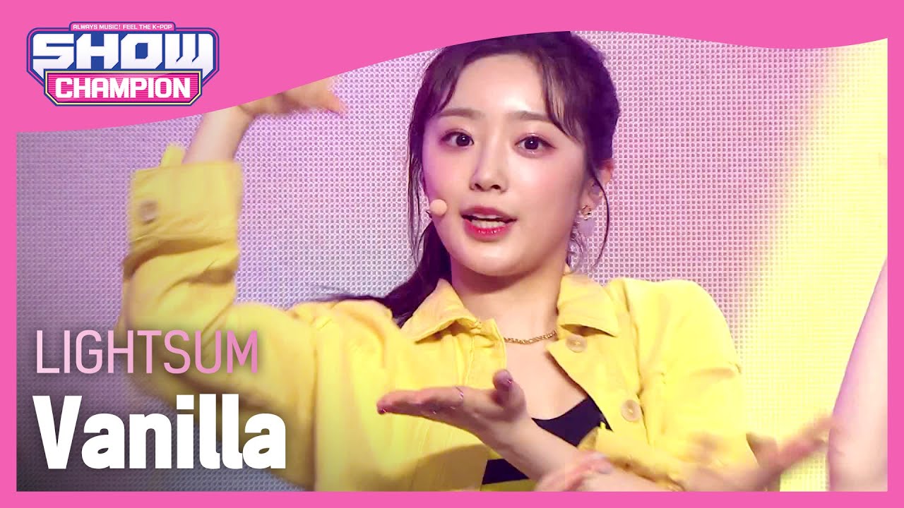Show Champion] [HOT DEBUT] 라잇썸 - 바닐라 (LIGHTSUM - Vanilla) l