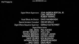 Men In Black 1997 End Credits Tbs Live Channel