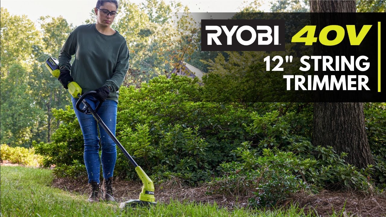 RYOBI 40V 12 String Trimmer