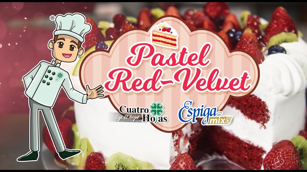 PASTEL RED Con Harina Preparada Espiga Mix