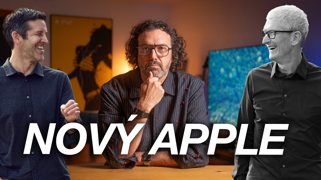 Nový Apple. Tim Cook. John Ternus a iPhone Ultra 🚀