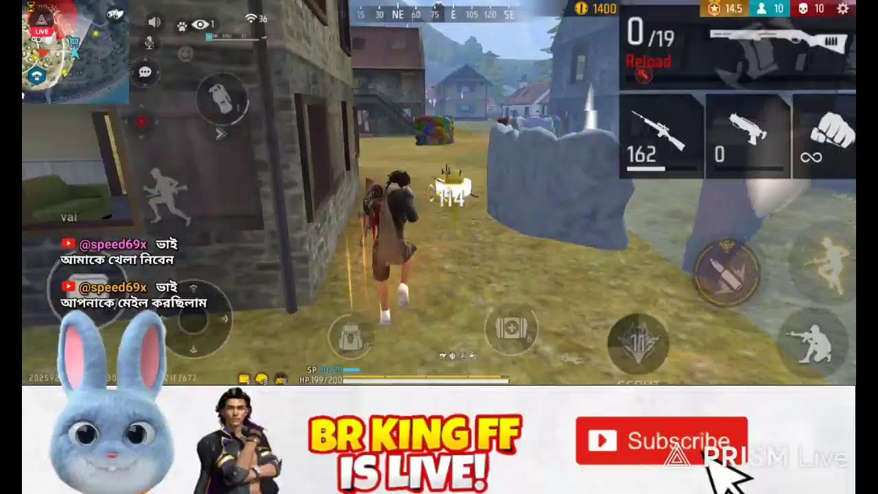 Live streaming of BR KING FF