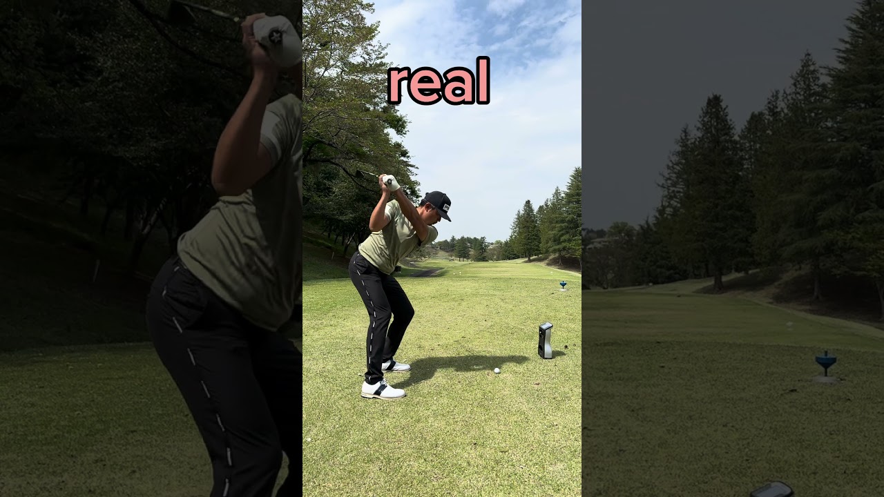 強いイメージとオーバーアクションで修正していく。 #golf #golfer #golfclub #discgolf #professionalgolfer #ゴルフ #golftour