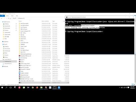 How to load a class through Extension Class Loader via System Property