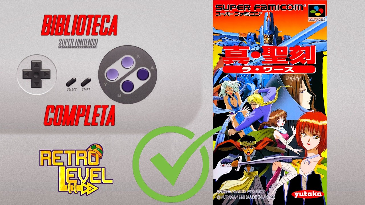 Shin Seikoku: La Wares - Biblioteca COMPLETA do Super Nintendo