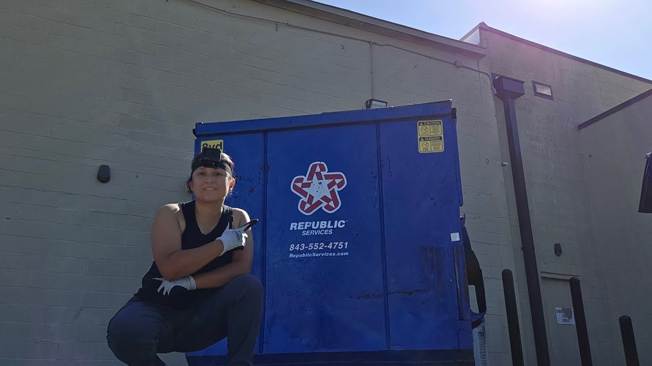 Что выбрасывают в США #вирусноевидео #dumpsterdiving