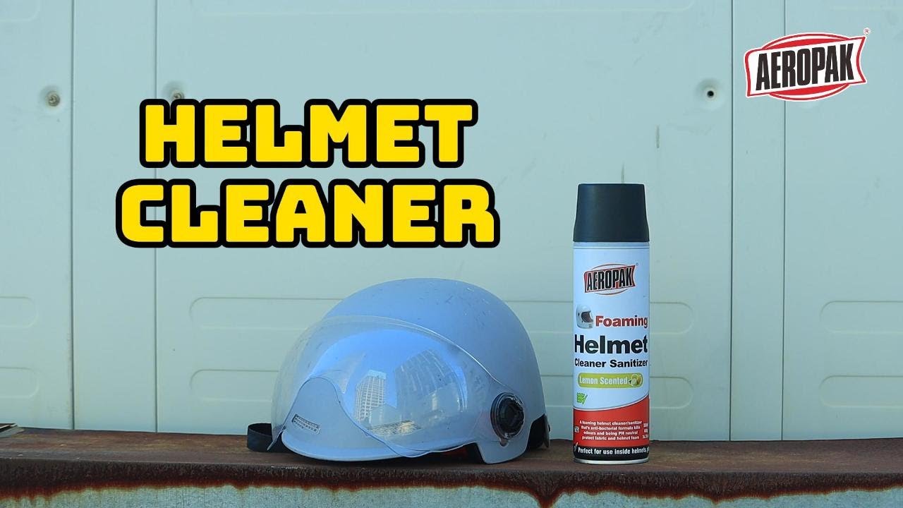 APK 8354 | AEROPAK Helmet Cleaner ！| What is the best thing to clean a helmet with? 