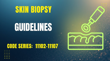 CPT Guidelines for Skin Biopsies:  Code Series 11102 - 11007