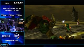 PACE 2019 - Ocarina of Time Any% speedrun in 20:02 by Torje