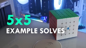 5x5 Example Solves With Yau! (Sub 1 Level)