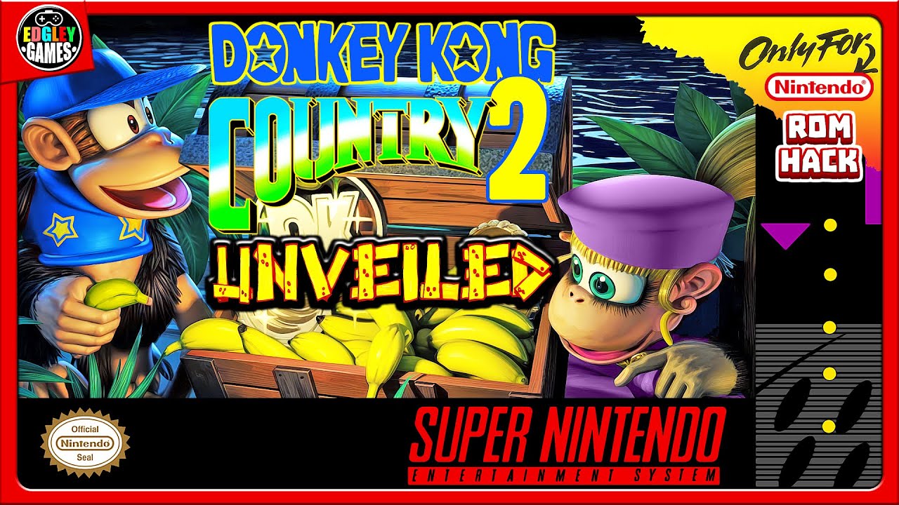 Donkey Kong Country 2: Unveiled v8.1.2 (SNES) 🎮 Let's Play! - YouTube