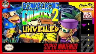 Donkey Kong Country 2: Unveiled v8.1.2 (SNES) 🎮 Let's Play! - YouTube