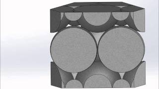Hexagonal Close Packed (HCP) Unit Cell