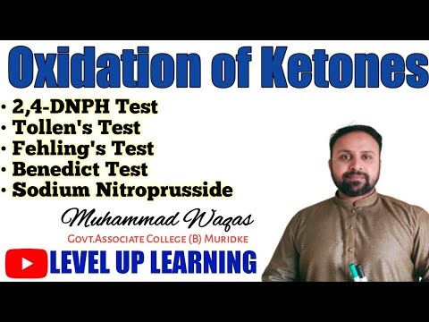 Oxidation of Ketones | Identification of Carbonyl compounds | Tollen's test | Fehling's test | MDCAT