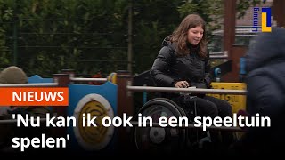 Noa Kan Weer Buitenspelen Door Rolstoelvriendelijke Speeltuin In Landgraaf