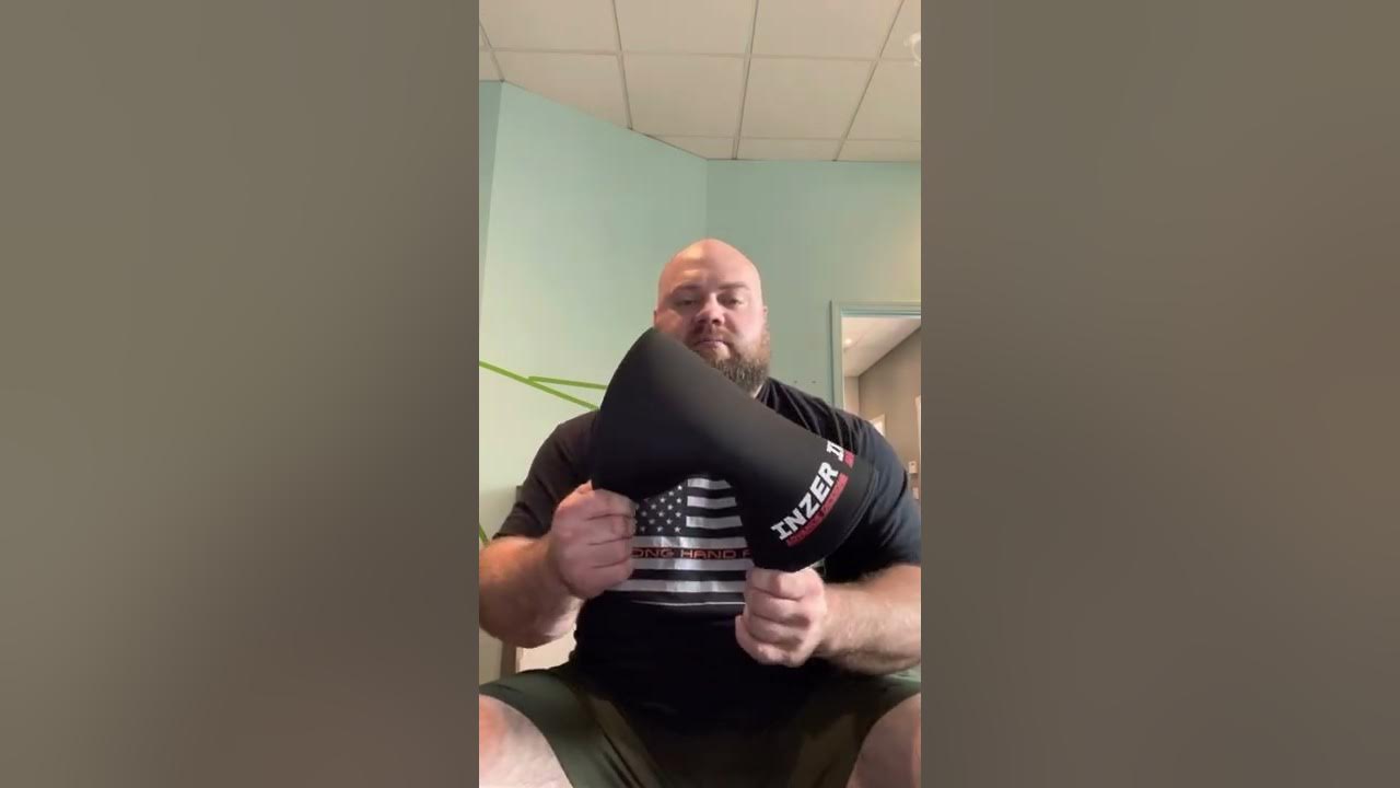 Inzer Ergo Pro knee sleeve review YouTube