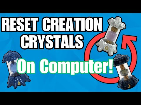 How To Reset Skylanders Creation Crystals On A Computer