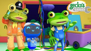 Elementary, Dear Gecko! | Gecko's Garage | Trucks For Children | Cartoons For Kids