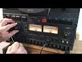 Otari MX-5050 BII-2 Calibration (How to Calibrate the Reel to Reel Recorder)