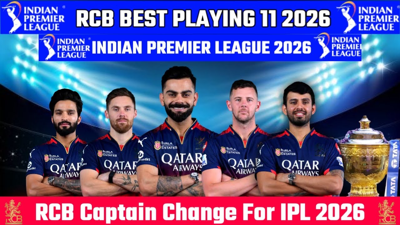 RCB Best Playing 11 for IPL 2026: Virat Kohli & New Squad Analysis | Defending champion 