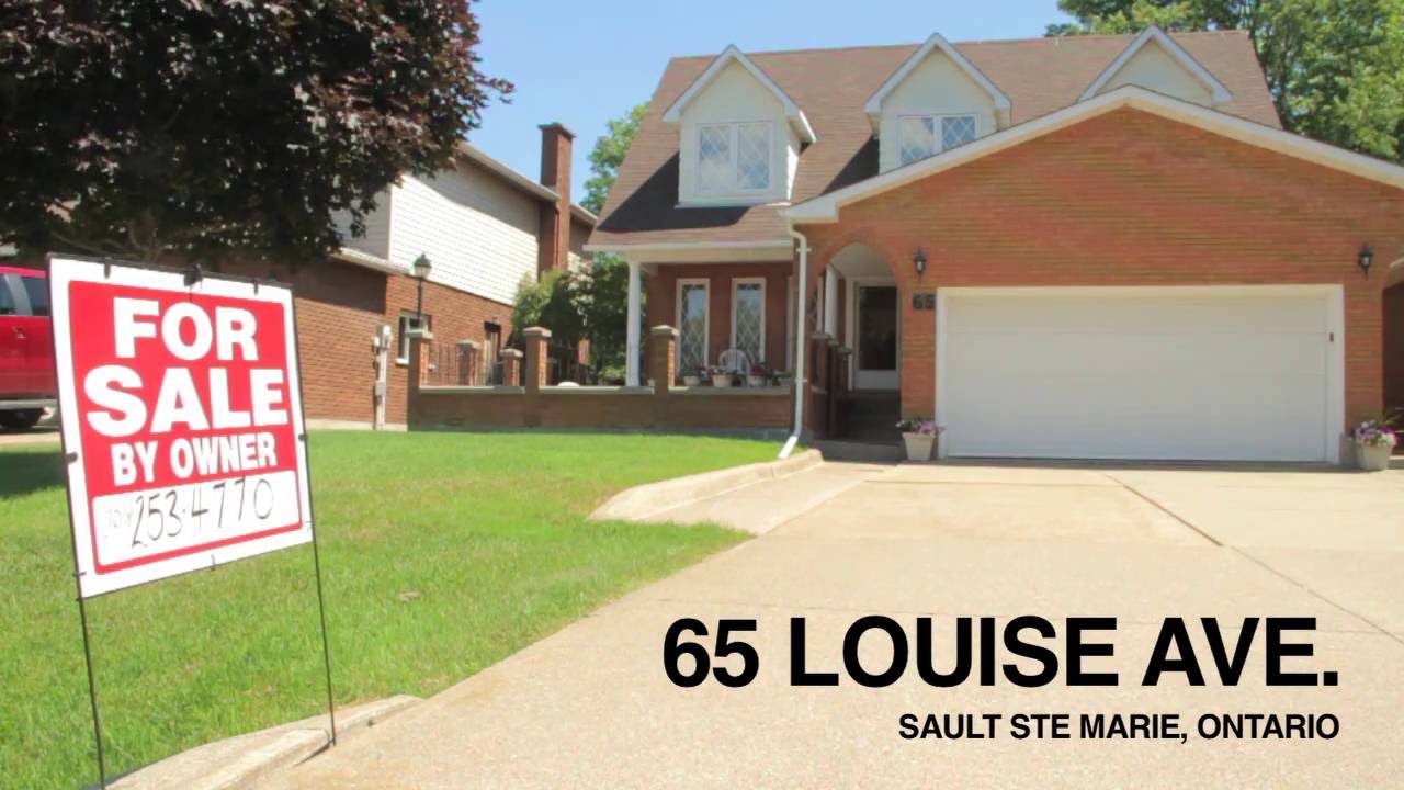 FOR SALE - 65 Louise Ave. (Sault Ste Marie, Ontario)