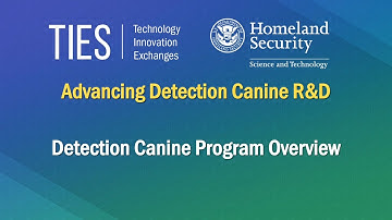 Detection Canine Program Overview