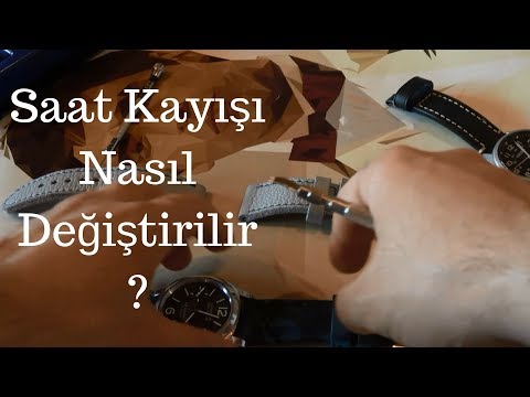 Saat Kayışı Değiştirme