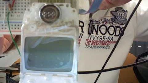 LCD Nokia 3310 - Arduino - Osciloscopio