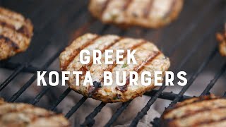 Greek Kofta Burgers | Global Grill Recipe