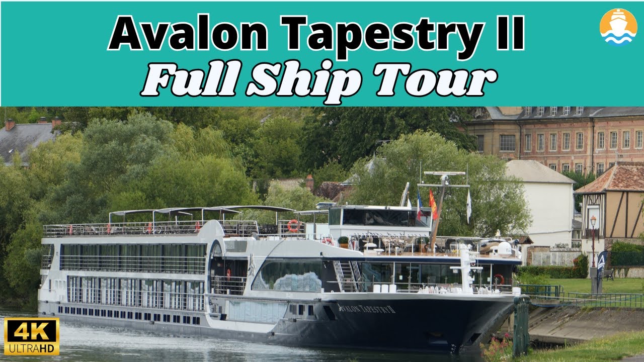 Avalon Tapestry II Full Ship Tour | River Cruise Ship | Avalon Waterways