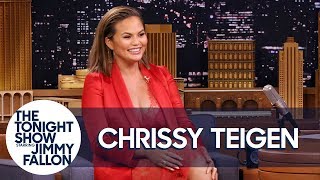 Chrissy Teigen Shares the Mortifying Way She Greeted Beyoncé at the Grammys