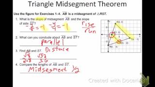 Section 5.4 (Triangle Midsegment Theorem)