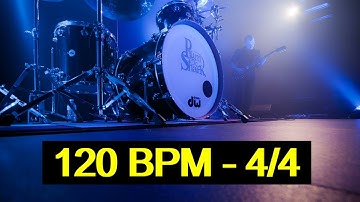 120 BPM - 4/4 Time Signature Drum Track ( This is a TRACK! More Complexed than a simple loop )