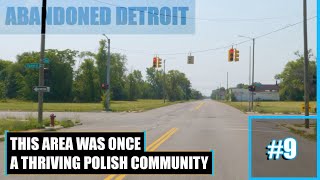 An ABANDONED East Side Detroit Neighborhood: Poletown 5K.