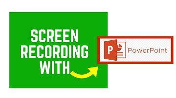 How to Record Your PC Screen Using Microsoft PowerPoint - Screen Recording With PowerPoint