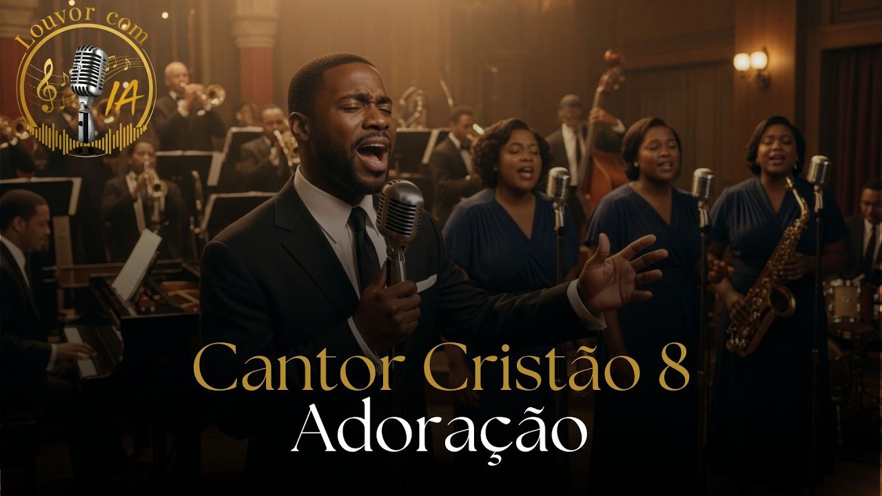 Cantor Cristão 008 - Adoração | Com Letra | Jazz