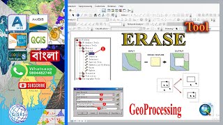 Erase In ArcGIS || Erase Portion of Feature using Erase Tool in ArcGIS