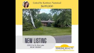 For Sale - 2209 21st St. Rice Lake, WI 54868