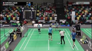 Match point - Corvee / Labar vs Arif / Haikal - Final, MD, Austrian Open 2021