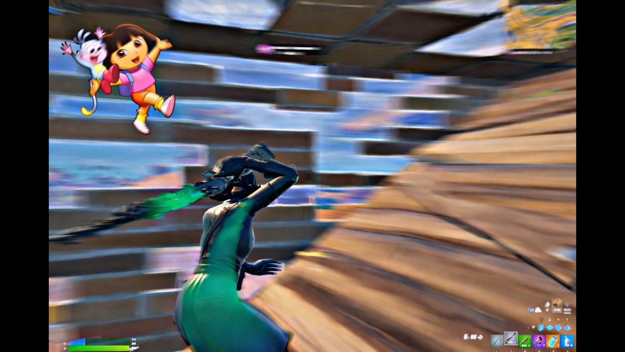 DORA👩🏽 (Fortnite Montage) PIECE CONTROL🧩BEST UPCOMING FEMALE💫